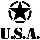 Invasion Star USA Black