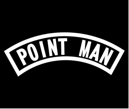 Point Man Tab Vinyl Sticker