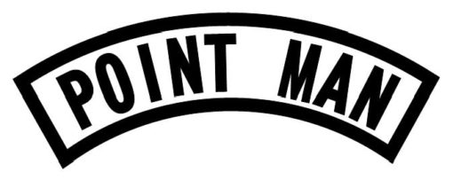 Point Man Sticker Vinyl