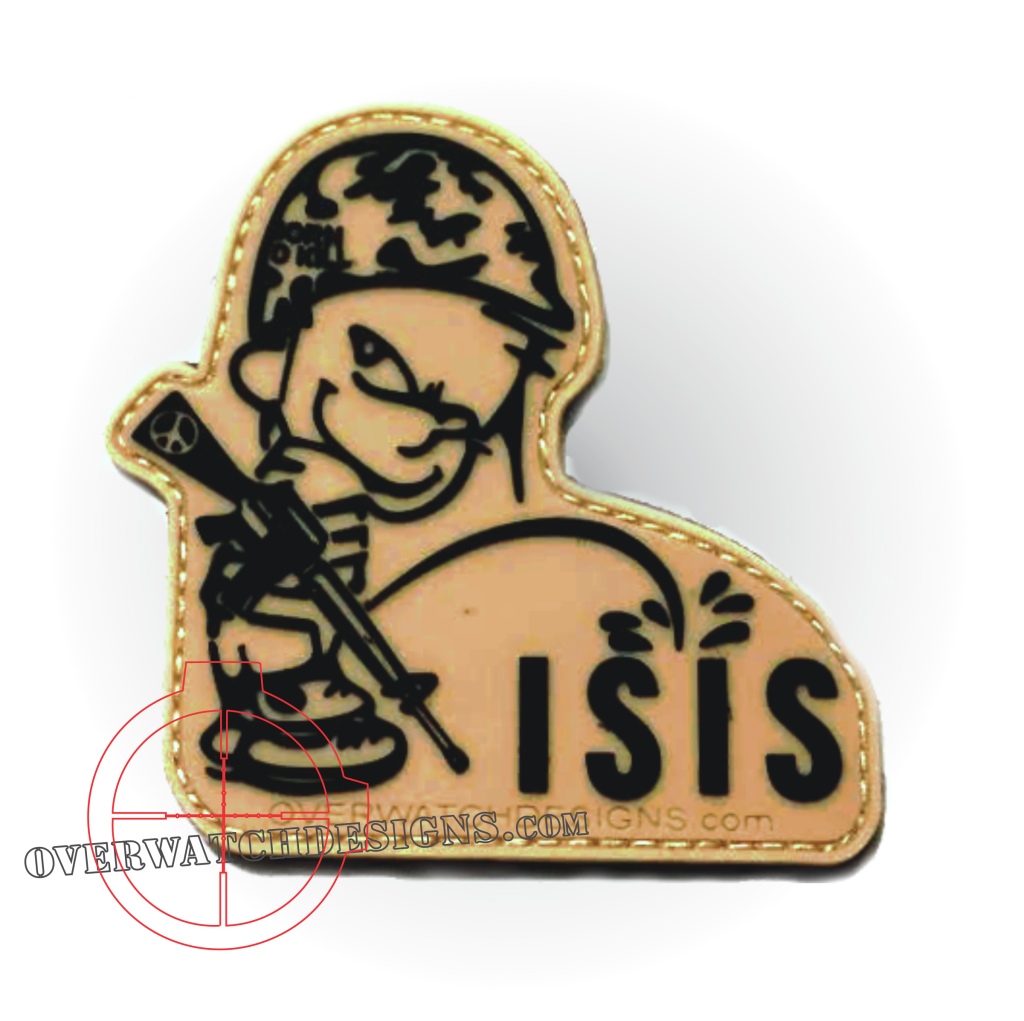Cartoon Warfighter ISIS Patch Overwatch Designs cartoon-warfighter-isis-patch-overwatch-designs