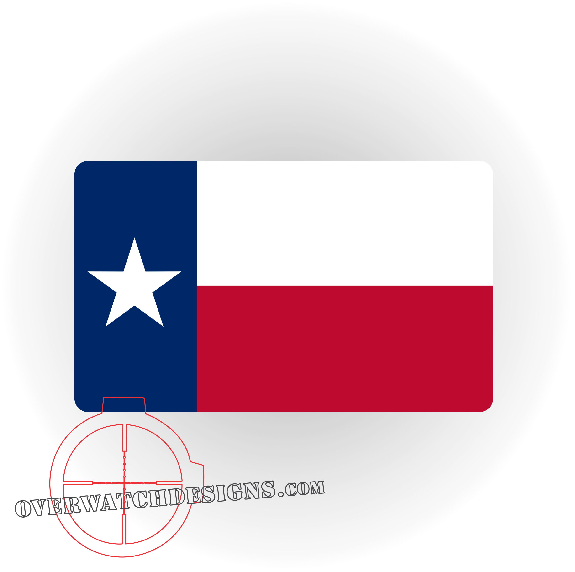 Texas State Flag Sticker Card Making Stationery Paper Party Kids