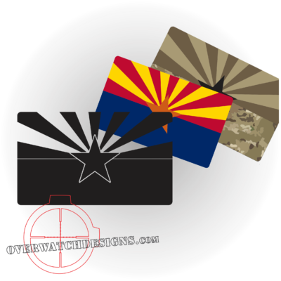 Arizona Flag Stickers