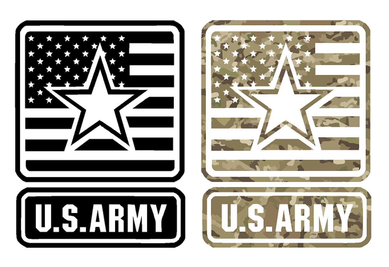 army sticker decal soldier military *C178* 
