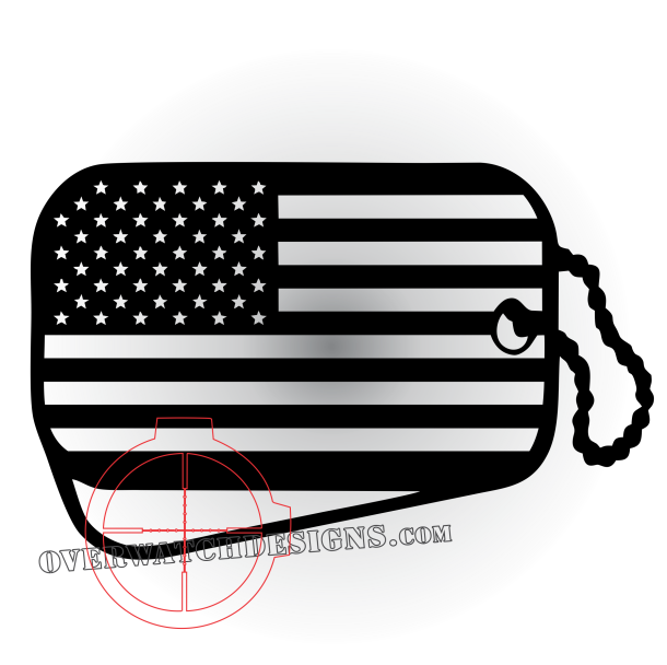 Patriotic American Flag Decals and Stickers