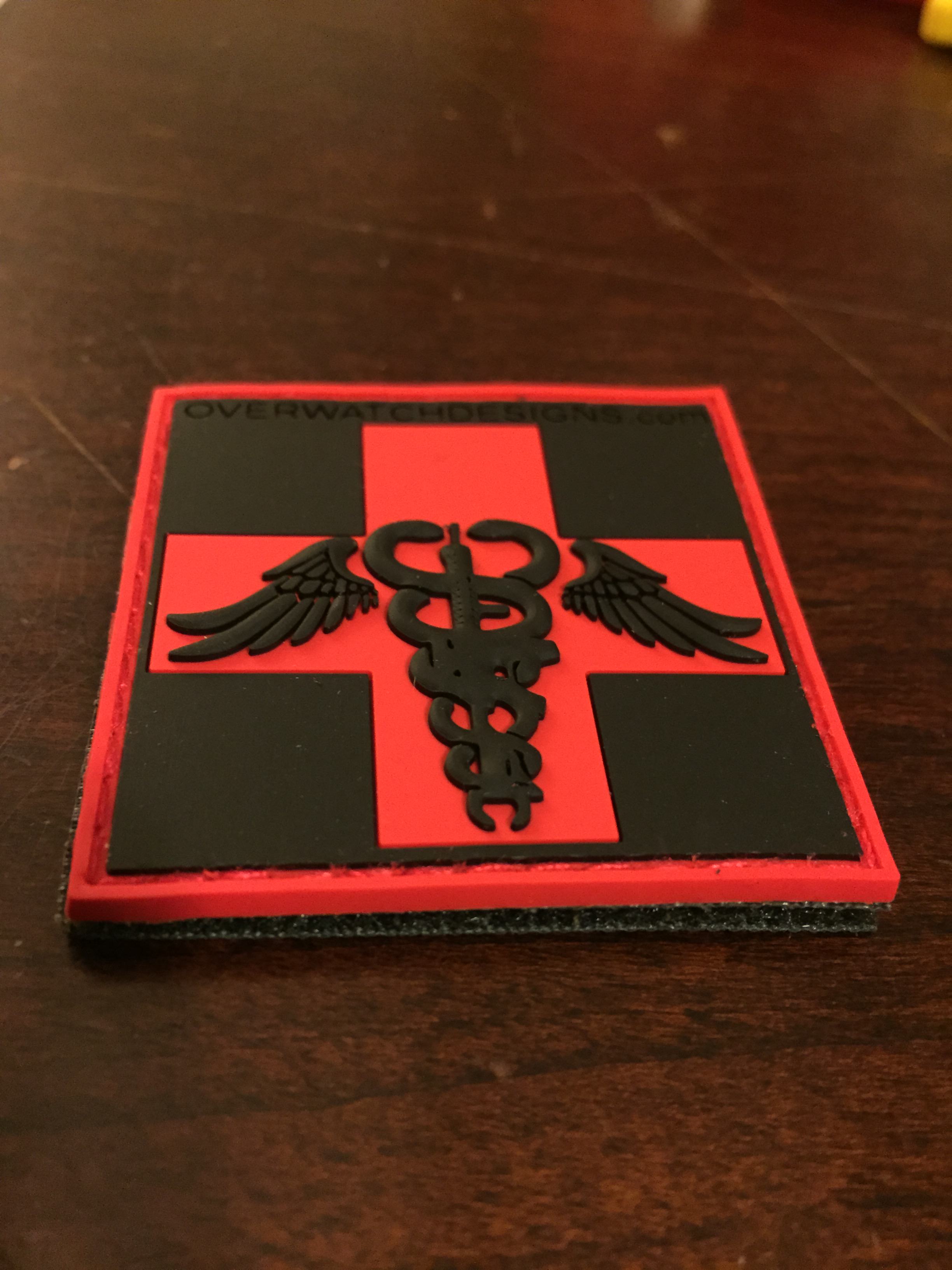 MEDIC Patch Red Cross Medic Patch Firs Aid Paramedic EMS EMT