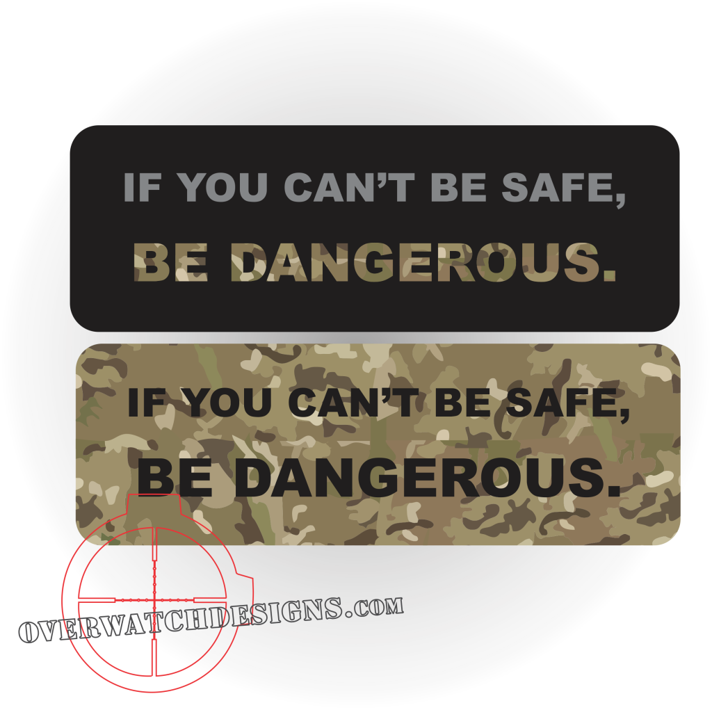 Military Warning Sticker Stickers and decals for Army Military Veterans and Supporters