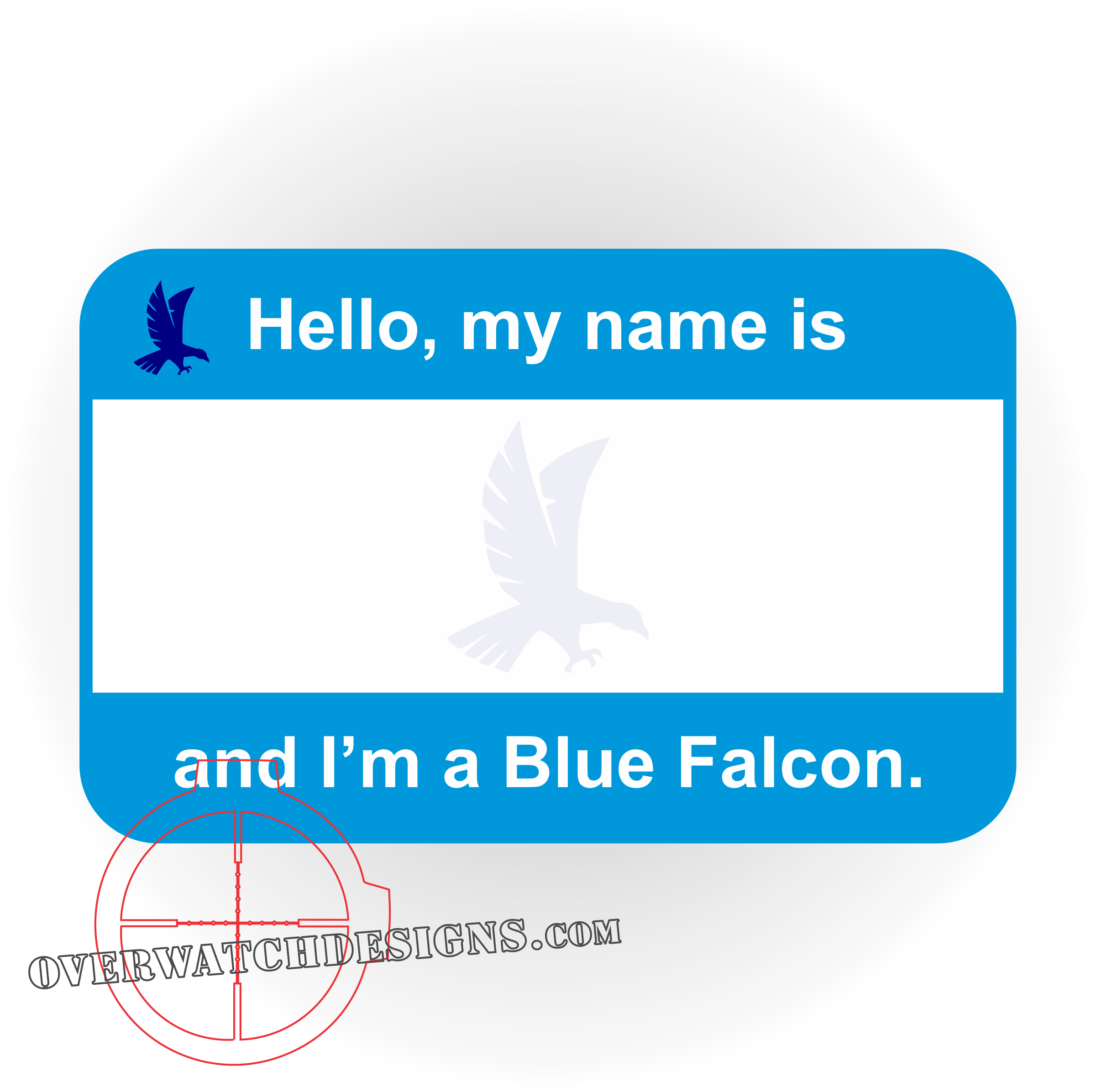 Blue Falcon Name Overwatch Designs