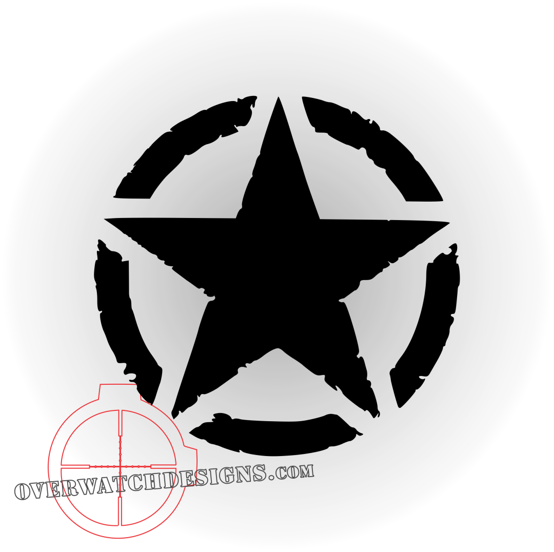 Invasion Star Decal - Overwatch Designs