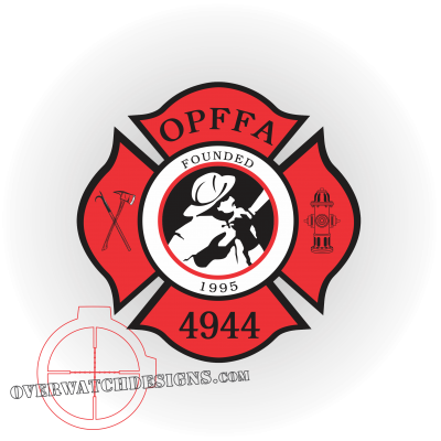 Fire fighter Sticker