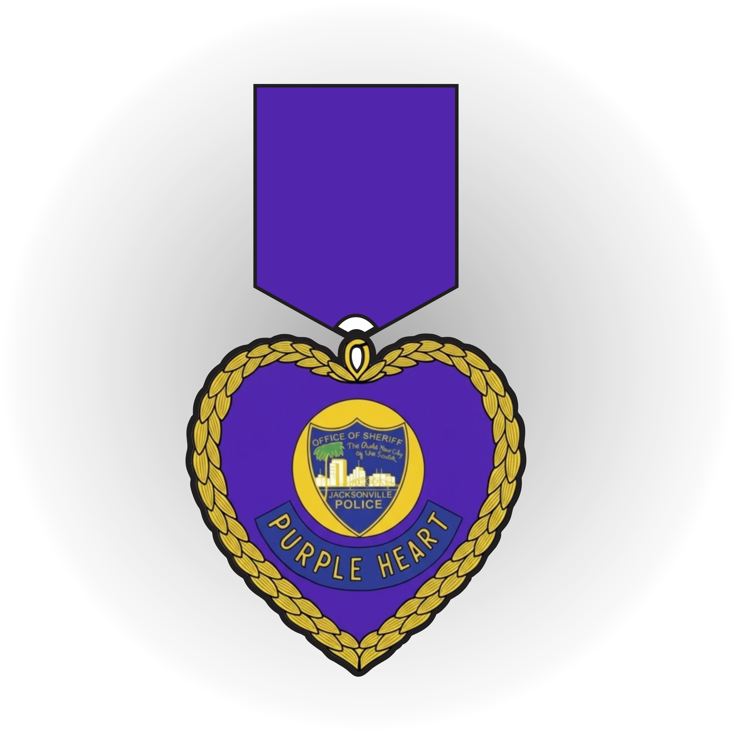 Purple Heart Jacksonville Police