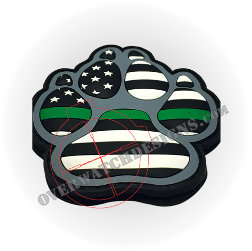 Thin Green Line K9 Patch