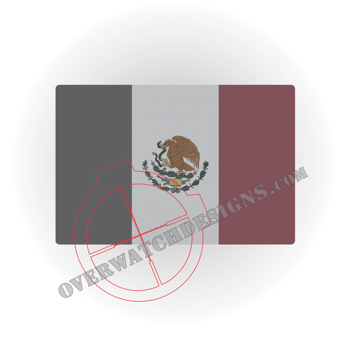 Decals & Vinyls Mexican Flag Eagle Car Decal – Glossy Vinyl (Set Of 2, R&L)