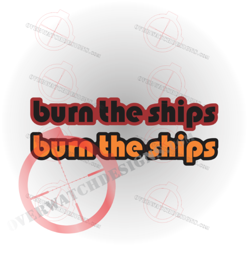 Burn the Ships decal