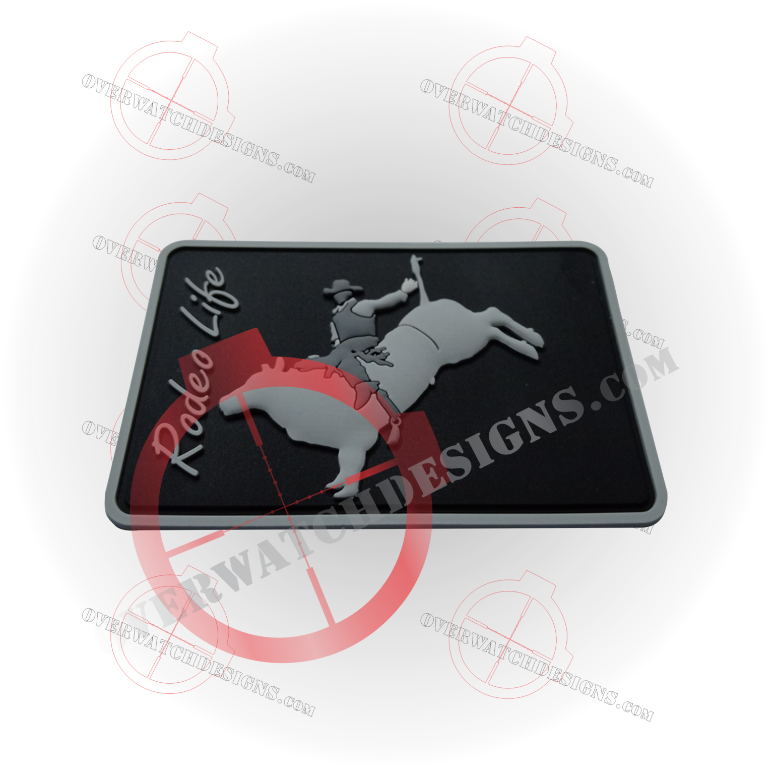Bull Rider Patch - Overwatch Designs
