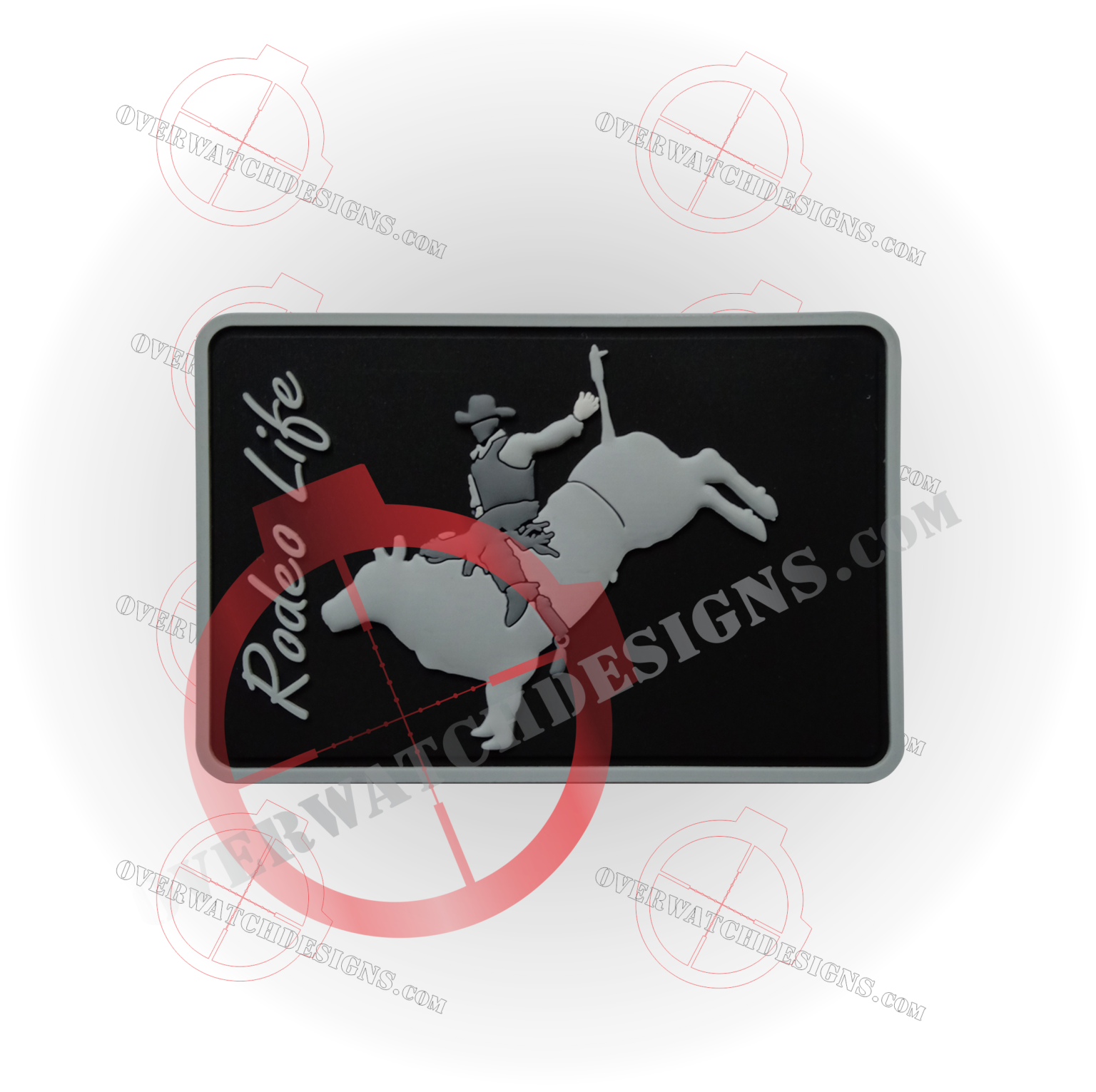 Bull Rider Patch - Overwatch Designs